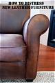 How to Distress New Leather