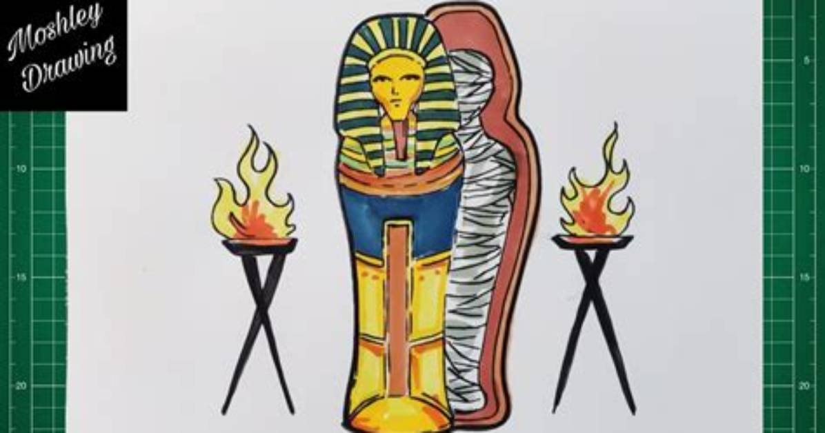 How to Draw a Sarcophagus