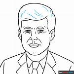 How to Draw John F Kennedy