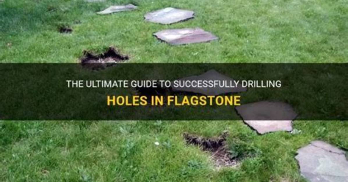 How to Drill Holes in Flagstone