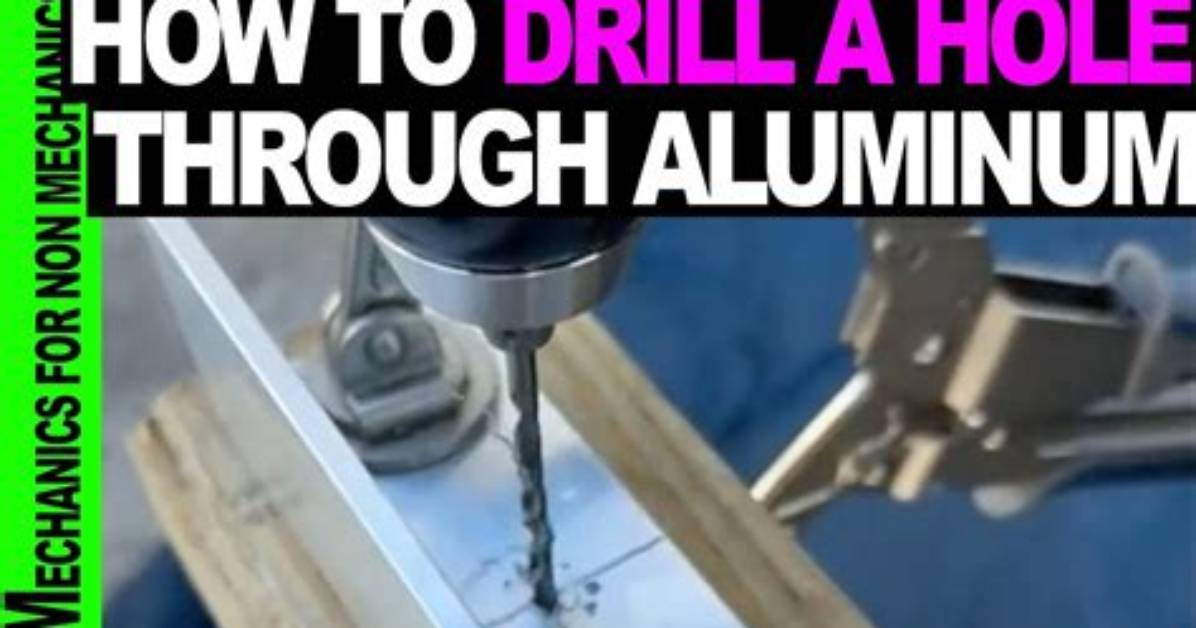 How to Drill Through Aluminum Soffit for Wire