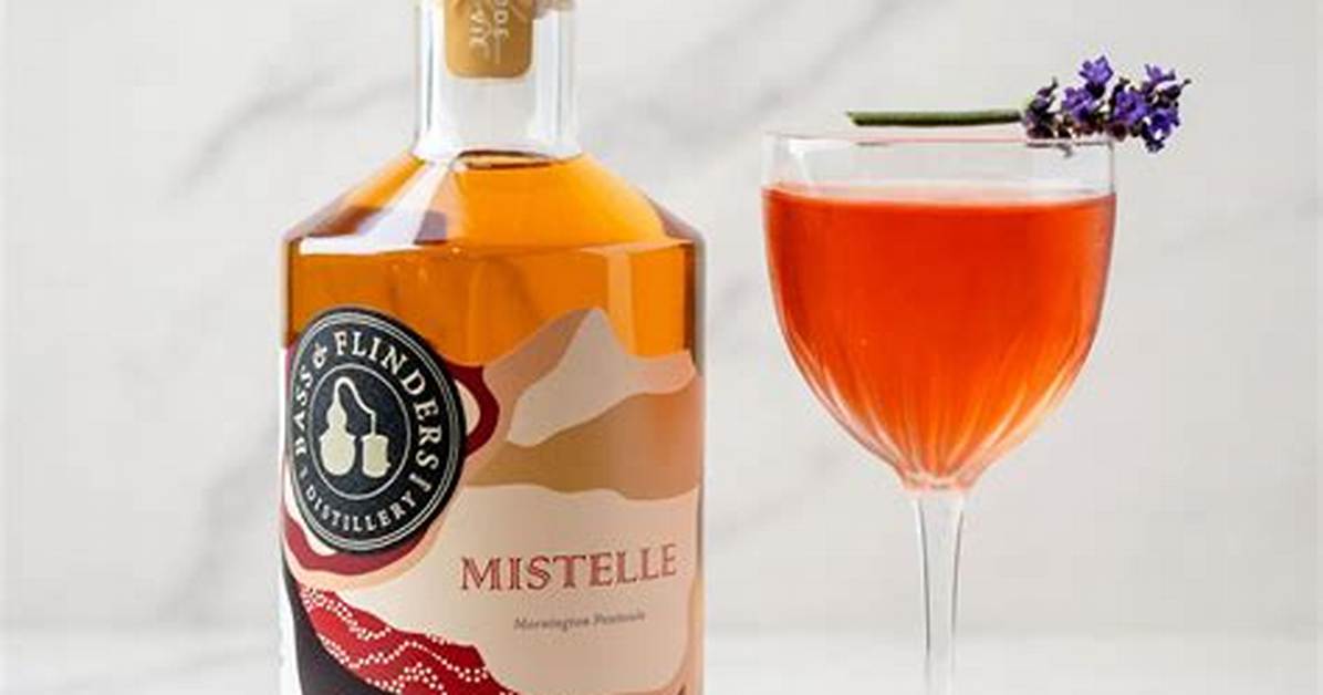 How to Drink Mistelle?