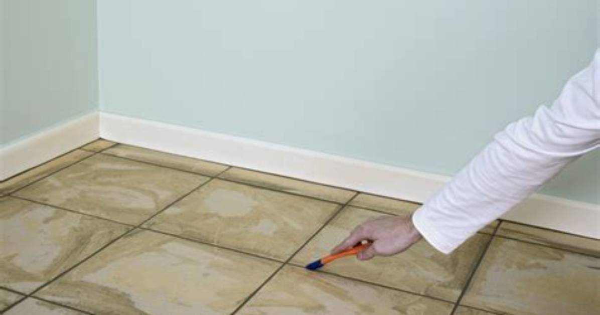 How to Dye Grout