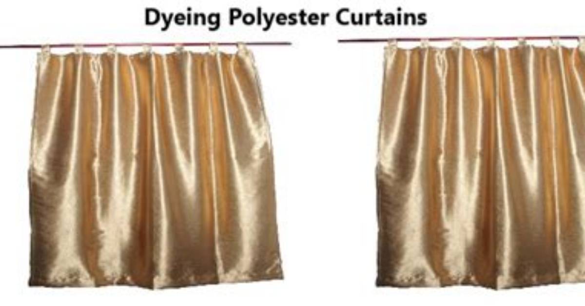 How to Dye Polyester Curtains