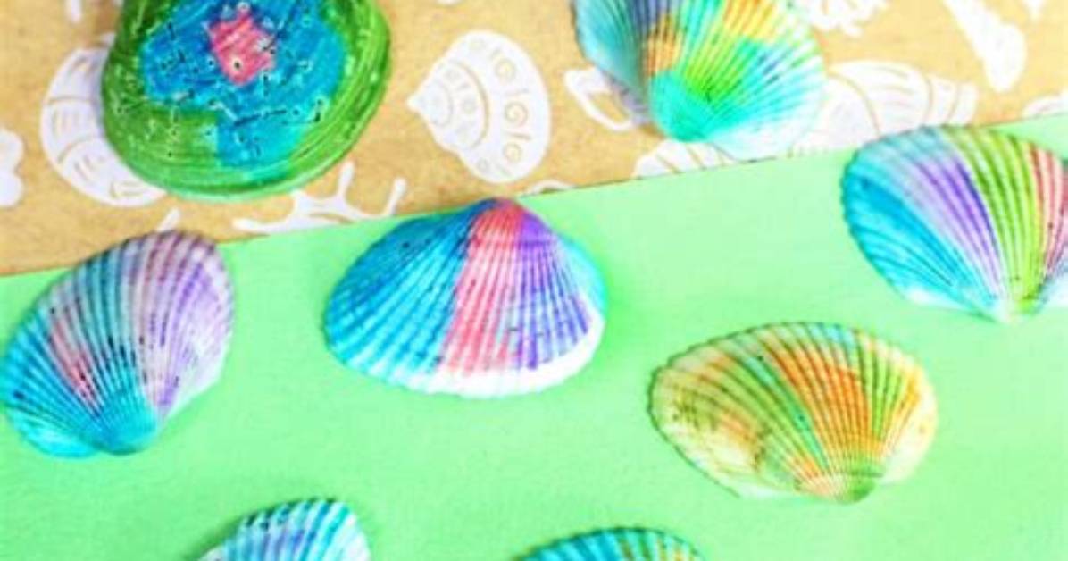 How to Dye Seashells