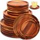 How to Eat on Wooden Plates