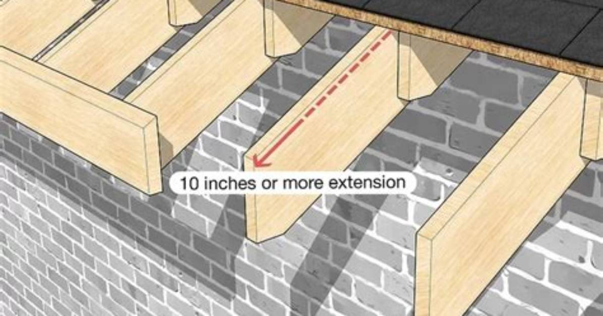 How to Extend a Roof Overhang