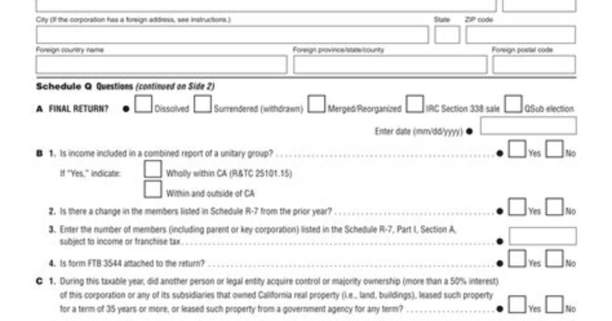 How to File a California Corporation Tax Return?