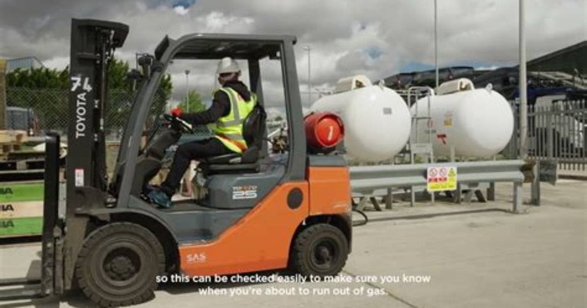 How to Fill Forklift