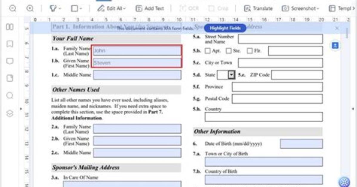 How to Fill in a Pdf Form?