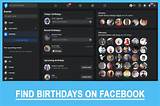 How to Find Birthdays on Facebook App: a Comprehensive Guide