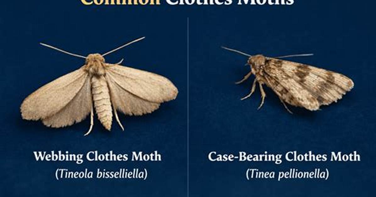 How to Find Clothes Moths in A