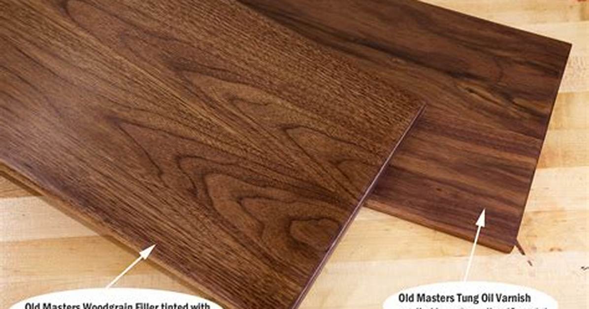 How to Finish Wood with Walnut Oil
