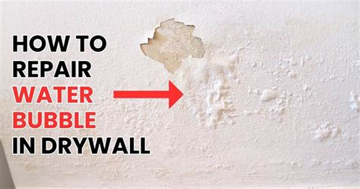 How to Fix a Bubble in a Roof