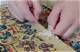 How to Fix a Frayed Carpet to a Tile Transition