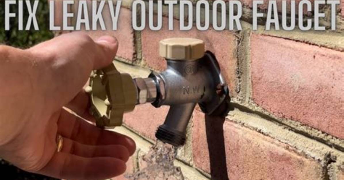 How to Fix a Leaky Outdoor