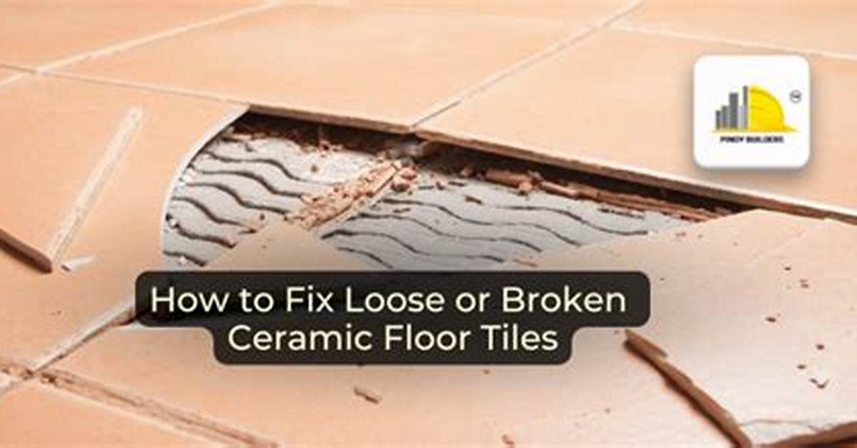 How to Fix a Loose Tile in the Shower