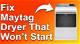 How to Fix a Maytag Clothes Dryer That Makes a Clicking Noise