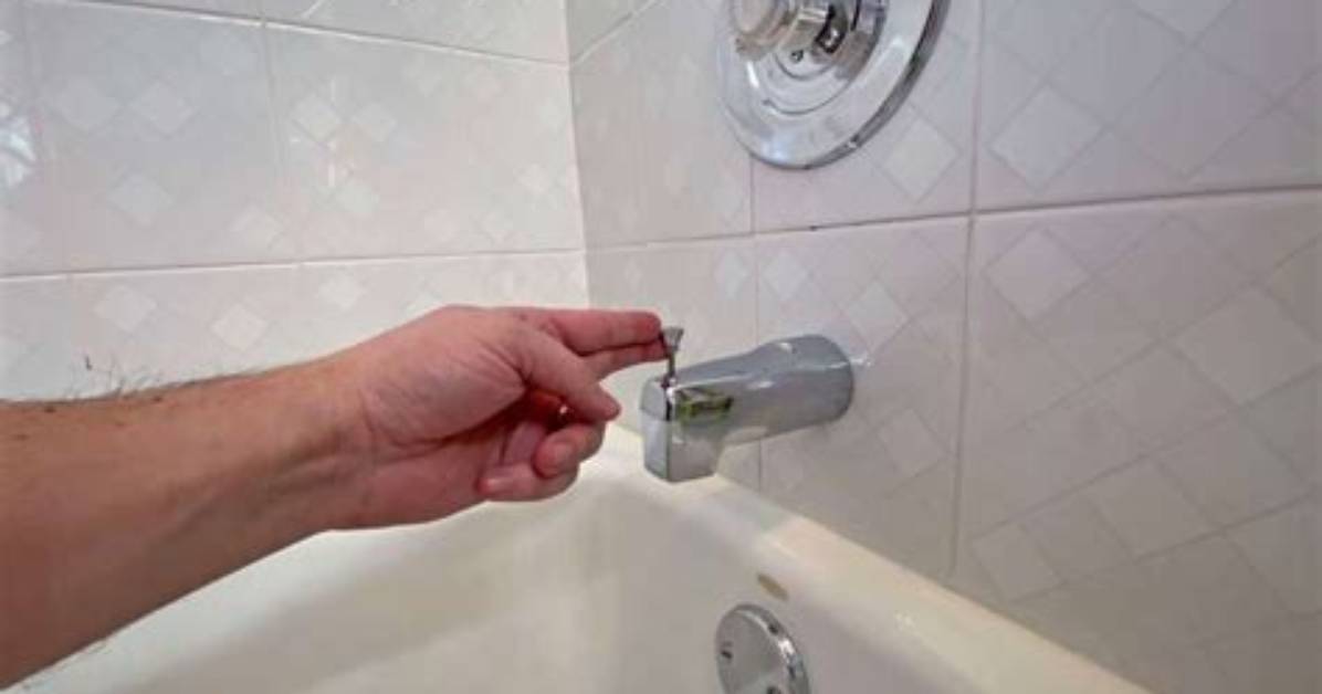 How to Fix a Tub Faucet When Water Comes out Both Shower Head & Faucet