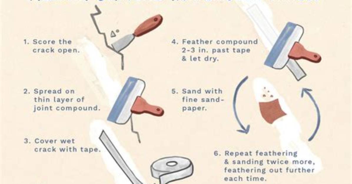 How to Fix Cracks in Plaster Walls & Ceilings