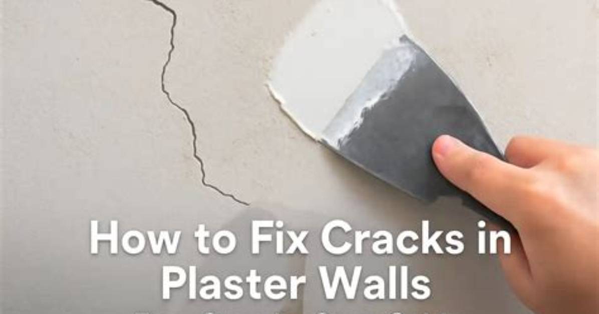 How to Fix Cracks In