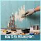 How to Fix Peeling Paint on Basement Cinderblock Walls