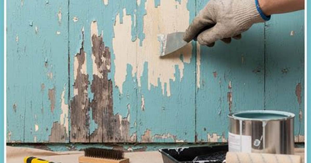 How to Fix Peeling Paint On