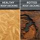 How to Fix Rotted Roof Decking