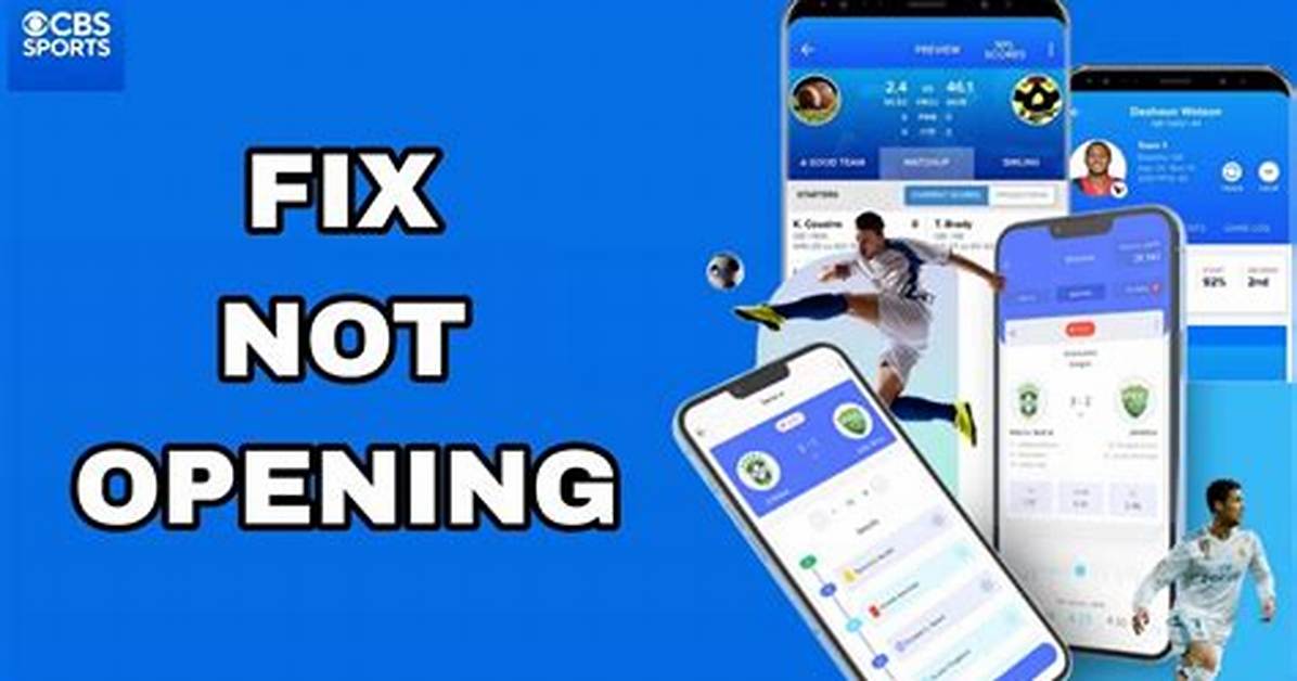 How to Fix Solve Cbs Sports App Error Code 465