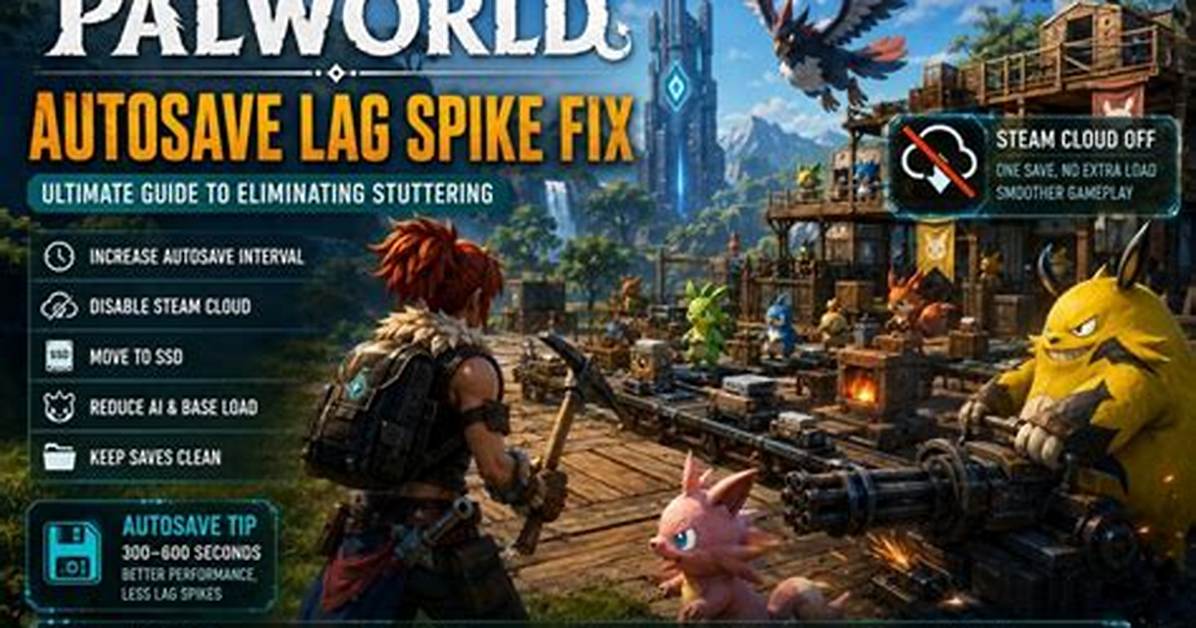 How to Fix Solve Palworld Autosave Not
