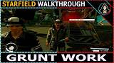 How to Fix / Solve Starfield Grunt Work Bug - Sarkariresult