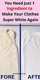 How to Get Clothes Really White Without Using Bleach