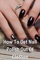 How to Get Fingernail Polish out of a Suede Couch