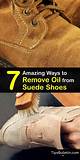 How to Get Ketchup out of Suede Boots