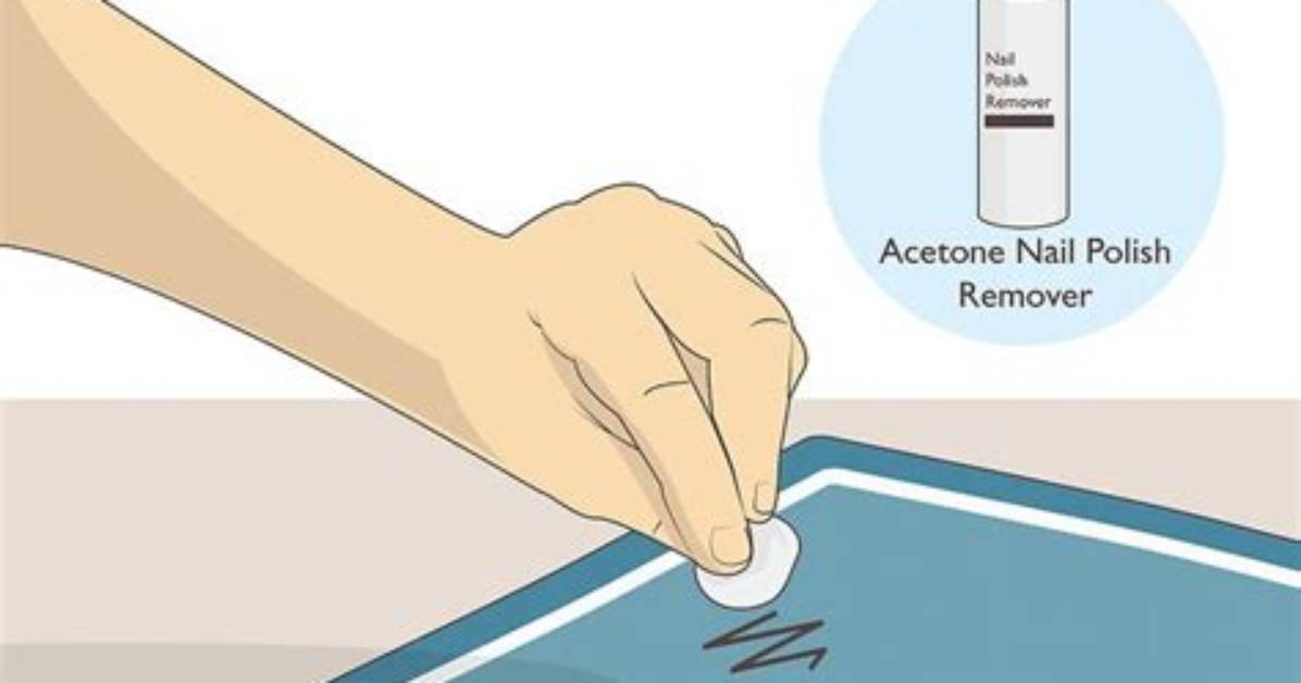 How to Get Permanent Marker out of A