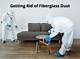 How to Get Rid of Fiberglass Dust