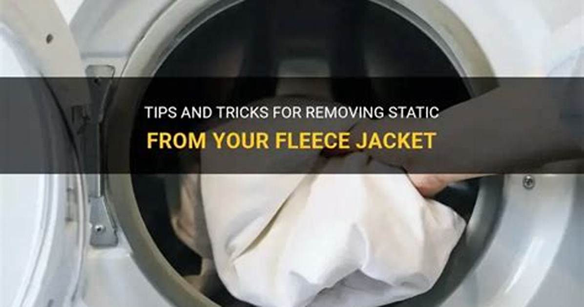 How to Get Rid of Static Fleece