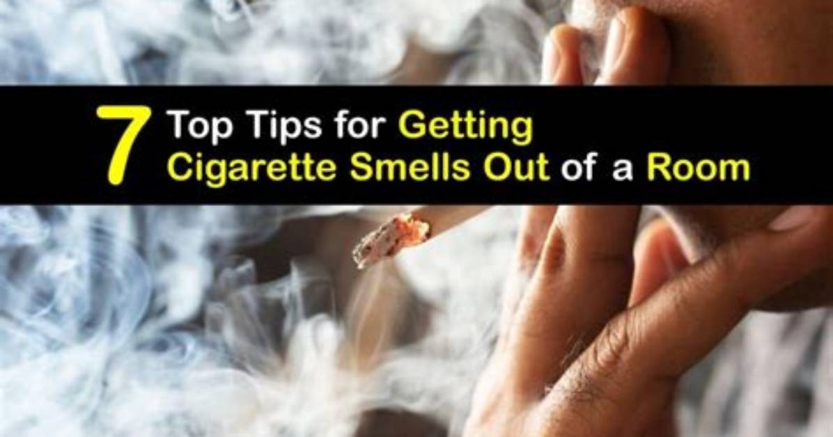 How to Get the Cigarette Smell out Of