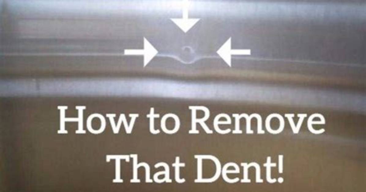 How to Get the Dent out of a Color Bond
