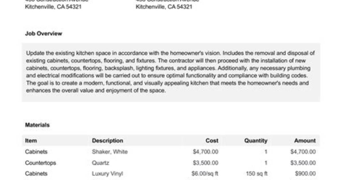 How to Give Estimates on Home Renovation