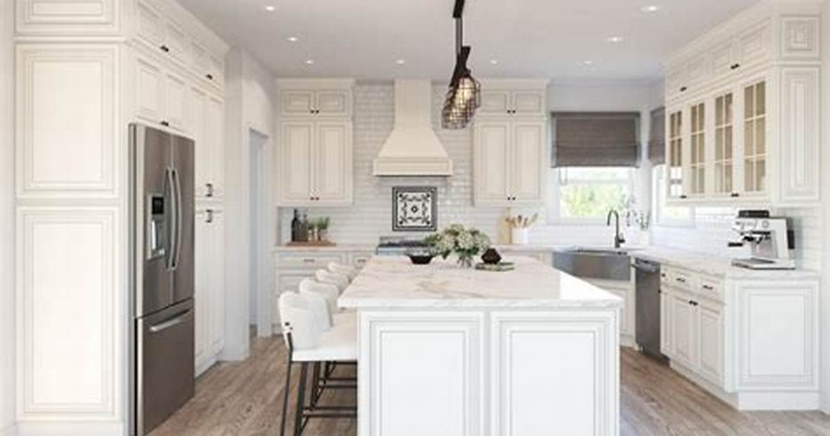 How to Glaze Flat Kitchen