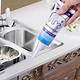 How to Glue a Bathroom Sink to a Cabinet
