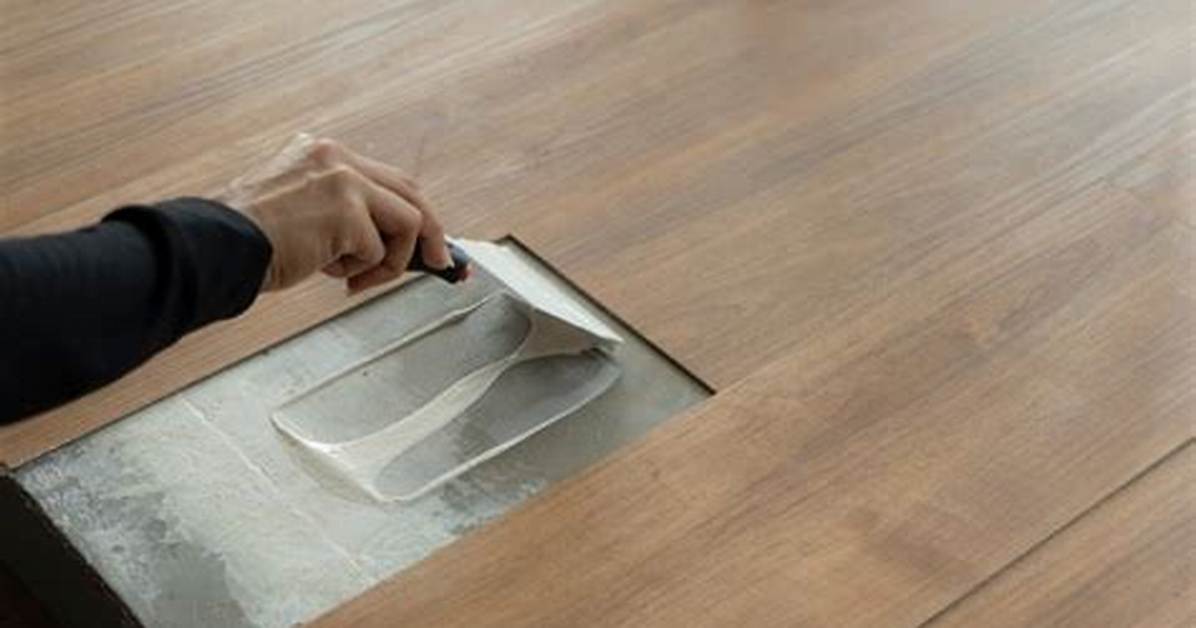 How to Glue Down