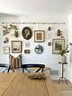 How to Hang Art from Picture-Rail Molding