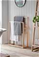 How to Hang Bathroom Towels
