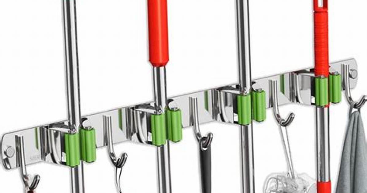 How to Hang Broom Mop