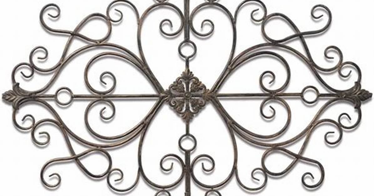 How to Hang Heavy Wrought Iron Wall