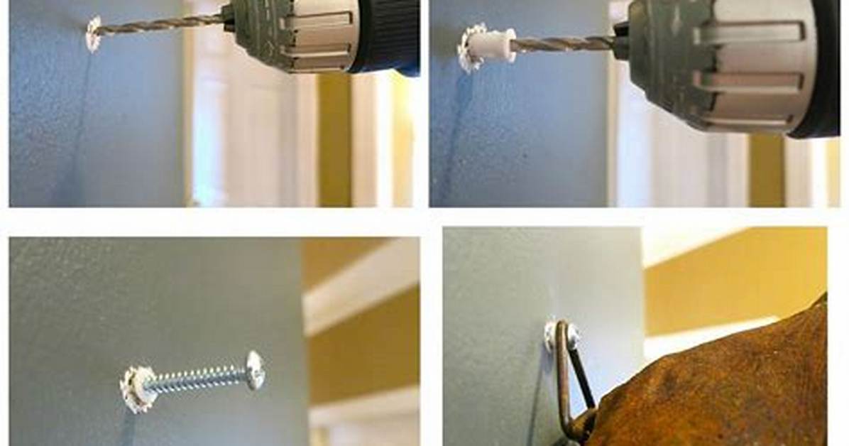 How to Hang Something Heavy Without