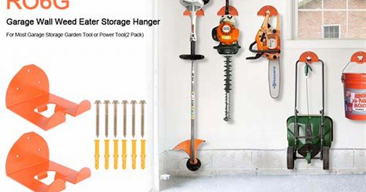 How to Hang Weed Trimmers