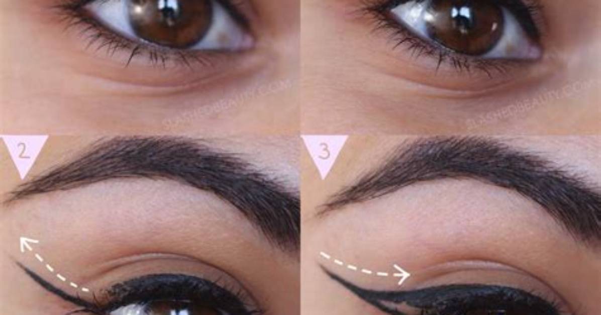 【How-To】How to Do Winged Eyeliner with Eyeshadow